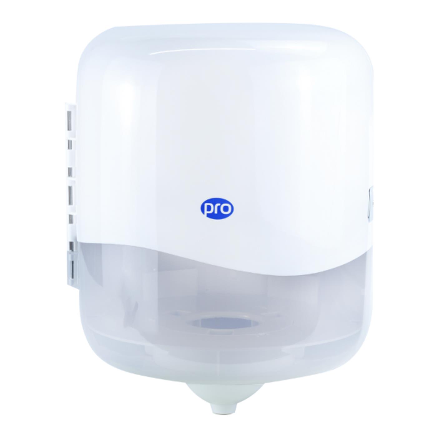 PRO Centrefeed Roll Dispenser White